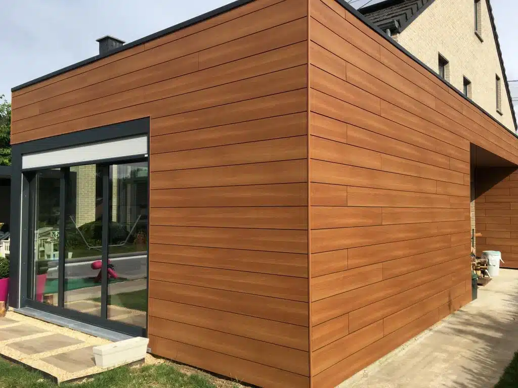 Bardage HPL : stratifié haute pression et précision architecturale