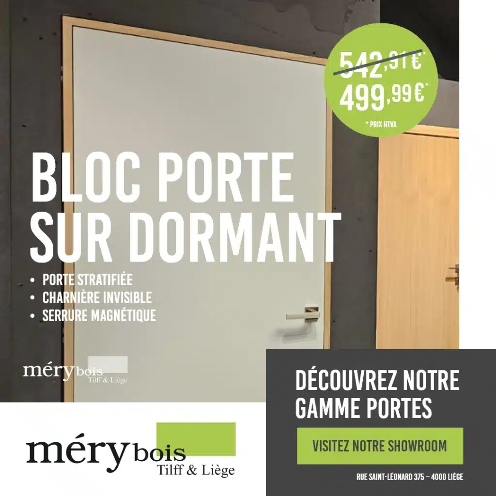 Bloc Porte Sur Dormant (Une fabrication Mery Bois)