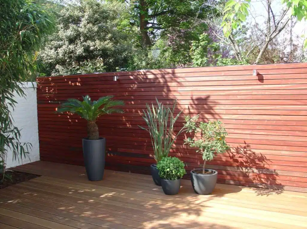 Bardage bois padouk terrasse ipe