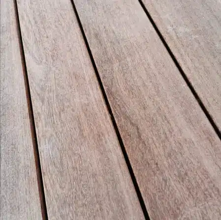 Terrasse cumaru rouge