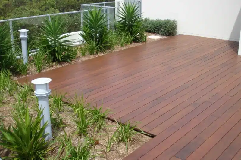Terrasse en bois bangkirai