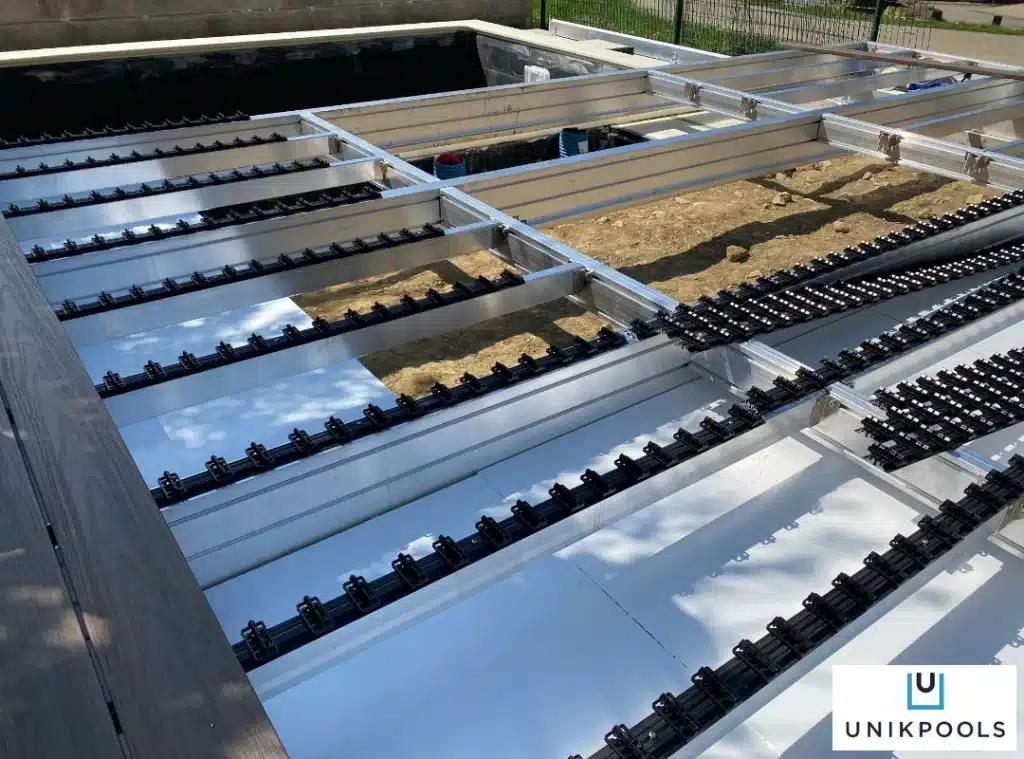 Terrasse grad composite nekko flat rail
